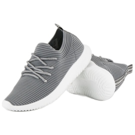 Anesia Paris Calzado deportivo de moda gris 4