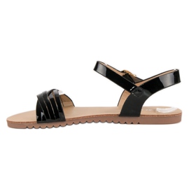 Bestelle Sandalias charol negro 4