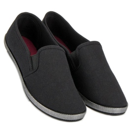 Alpargatas negras mckeylor negro 6