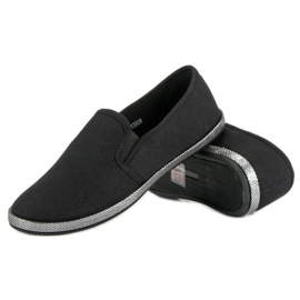 Alpargatas negras mckeylor negro 5