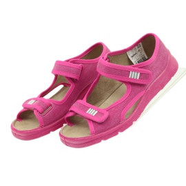 Sandalias Befado 113y009 zapatillas rosas rosado 4