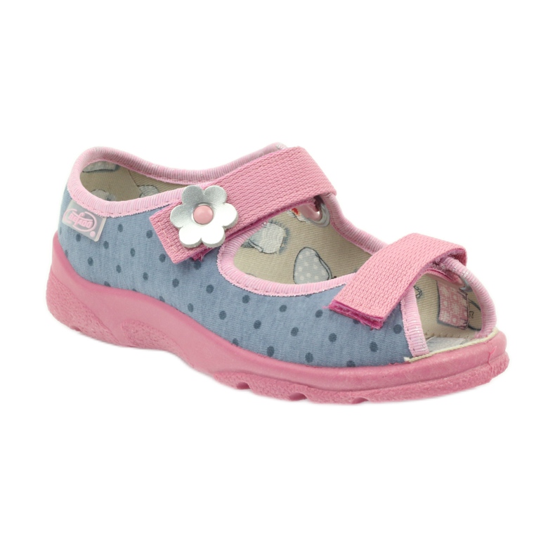 Sandalias niño Befado 969x093 gris rosa 1
