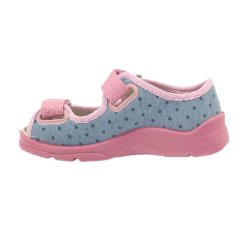 Sandalias niño Befado 969x093 gris rosado 2