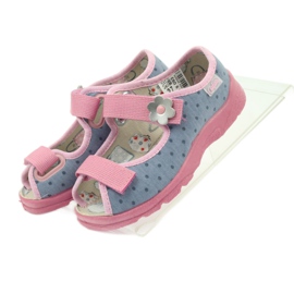 Sandalias niño Befado 969x093 gris rosa 4