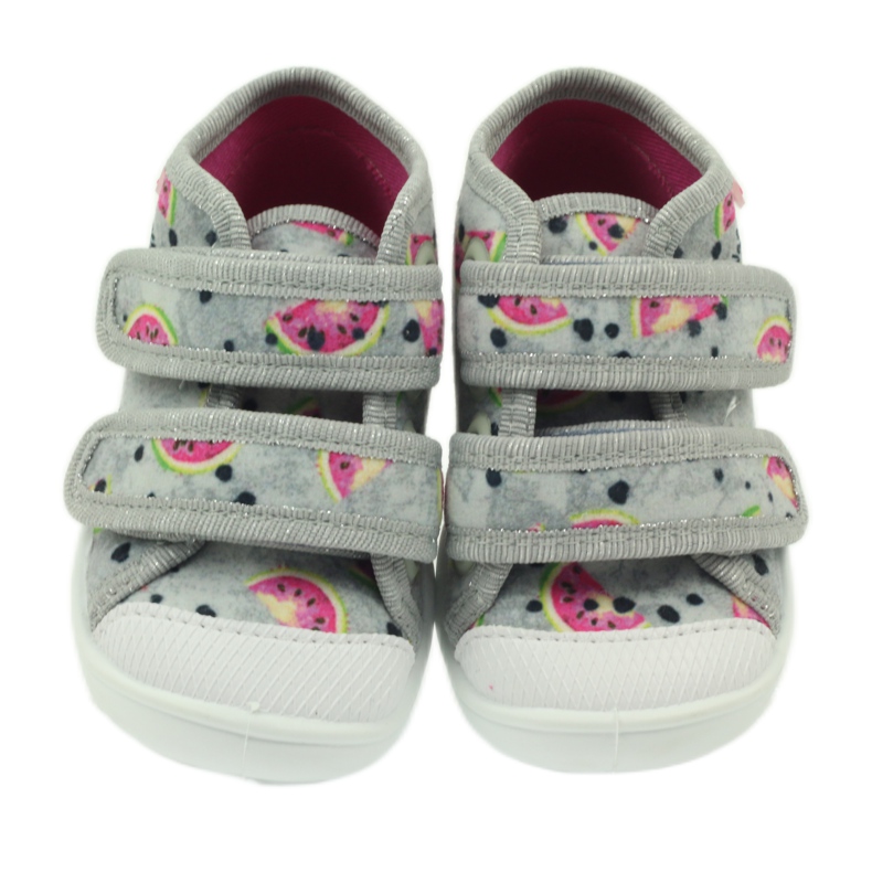 Zapatillas de deporte zapatillas de estar por casa en befado gris sandias verde rosado 3