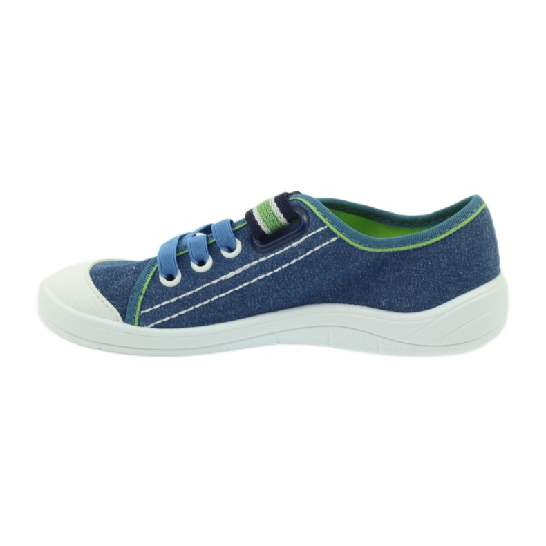 Zapatillas de casa para niños Sneakers Befado 251x093 azul verde azul marino 2