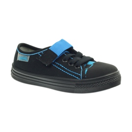 Black Befado 429x007 zapatillas deportivas negras negro azul 1