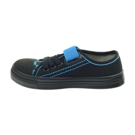 Black Befado 429x007 zapatillas deportivas negras negro azul 2
