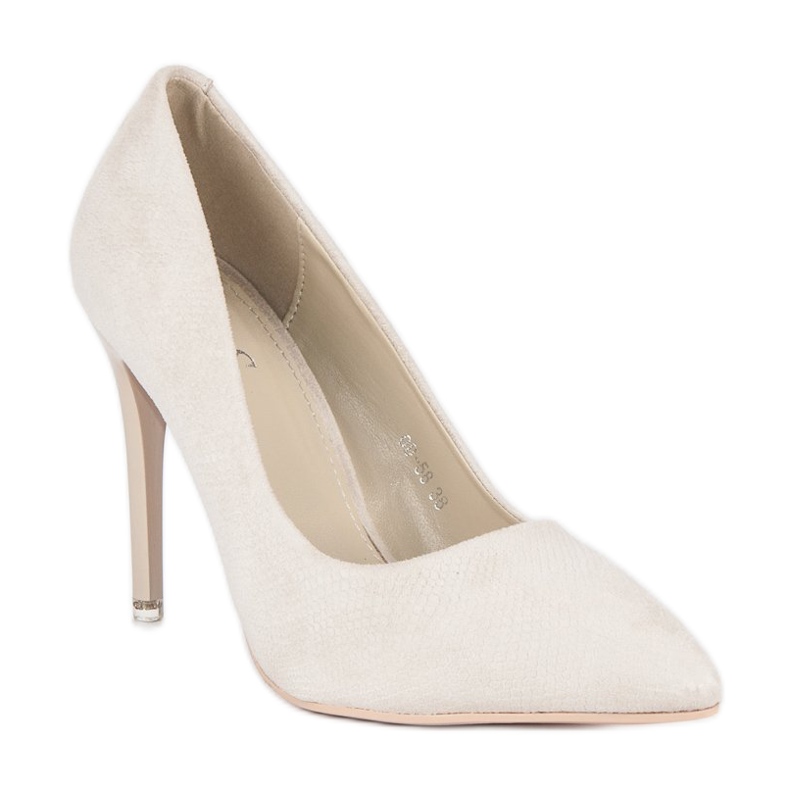 Tacones de ante gris 1 Tacones de ante gris 1