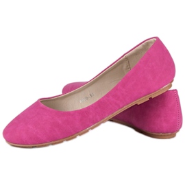 Primavera Bailarinas fucsia rosado 4