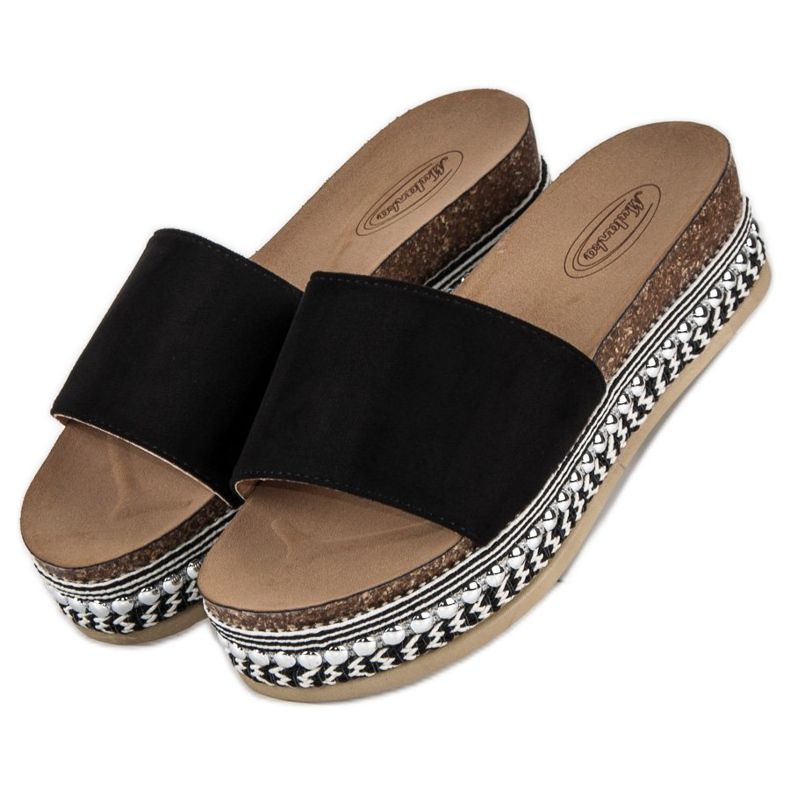 Babuchas boho ante negro 2