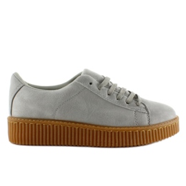 Creepers en la suela de goma K-95 LT gris 1