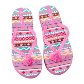 Ax Boxing Chancletas rosado 5