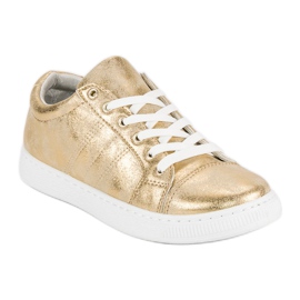 Sport Zapatillas con nudo dorado 1