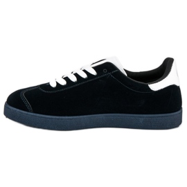 Zapatillas de ante MCKEYLOR blanco azul marino 1