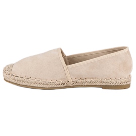 Sweet Shoes Alpargatas ante beige 1