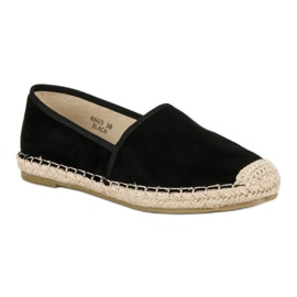 Sweet Shoes Alpargatas ante negro 3