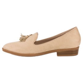 SDS Señores de gamuza de moda marrón 3