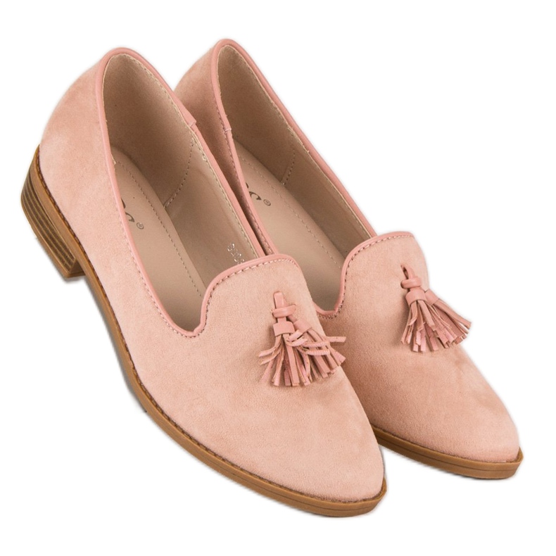 SDS Señores de gamuza de moda rosado 1 SDS Señores de gamuza de moda rosado 1