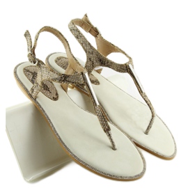 Chanclas LP602 Caqui beige 3