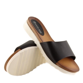 Pantuflas negras de mujer H10 Black negro 4