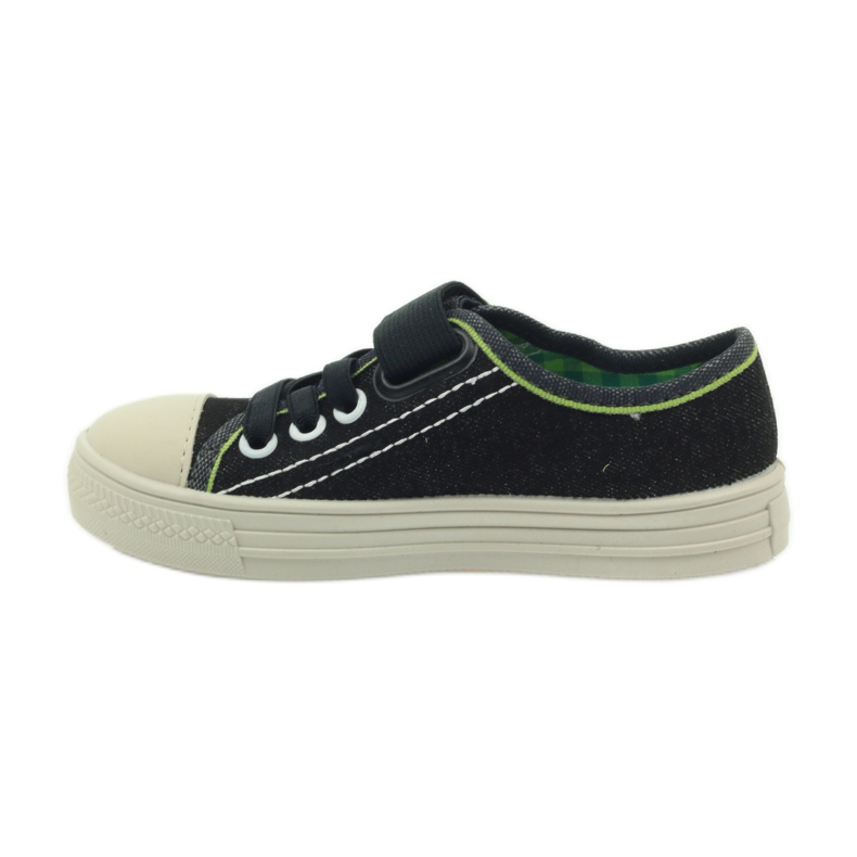 Deportivas negras Befado 429x005 negro verde 2