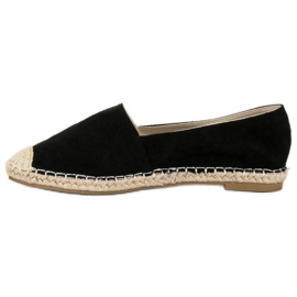 Best Shoes Alpargatas ante negro 6