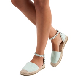 Bestelle Alpargatas menta verde multicolor 2 Bestelle Alpargatas menta verde multicolor 2