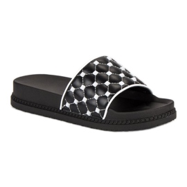 Zapatillas de mujer con estilo negro 3