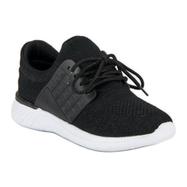 Sport zapatillas deportivas ligeras negro 2