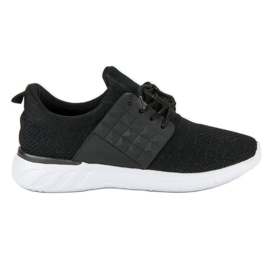 Sport zapatillas deportivas ligeras negro 6