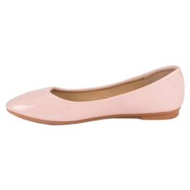 Diamantique Bailarinas lacadas rosado 3