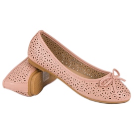 Diamantique Bailarinas caladas rosado 4