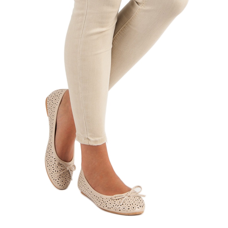 Diamantique Bailarinas caladas marrón 1