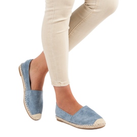 Best Shoes Alpargatas ante azul 2