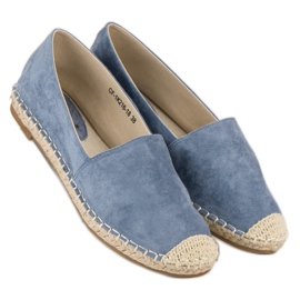 Best Shoes Alpargatas ante azul 3