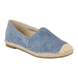 Best Shoes Alpargatas ante azul 4