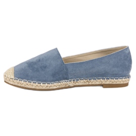 Best Shoes Alpargatas ante azul 5