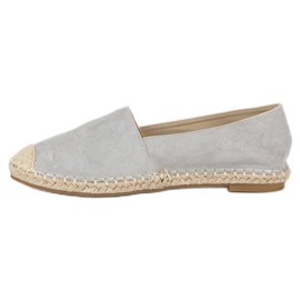Best Shoes Alpargatas ante gris 4