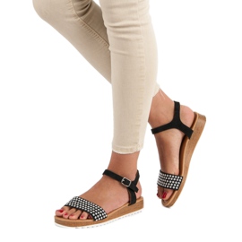 Ch. Creation Sandalias planas negras negro 1 Ch. Creation Sandalias planas negras negro 1