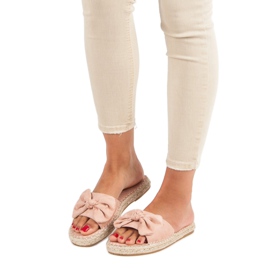 Queen Vivi Chanclas alpargatas ante rosado 7