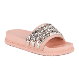 Chanclas rosas rosado 2
