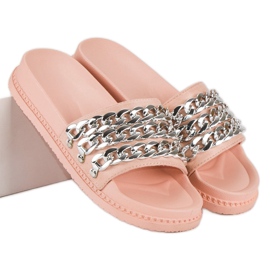Chanclas rosas rosado 5