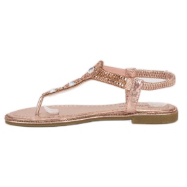 Abloom Sandalias elegantes rosado 1