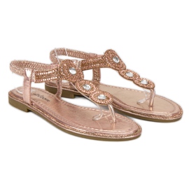 Abloom Sandalias elegantes rosado 2
