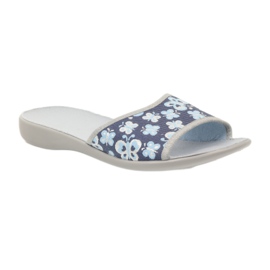 Befado zapatos de mujer zapatillas 300D040 zapatillas azul gris azul marino 1