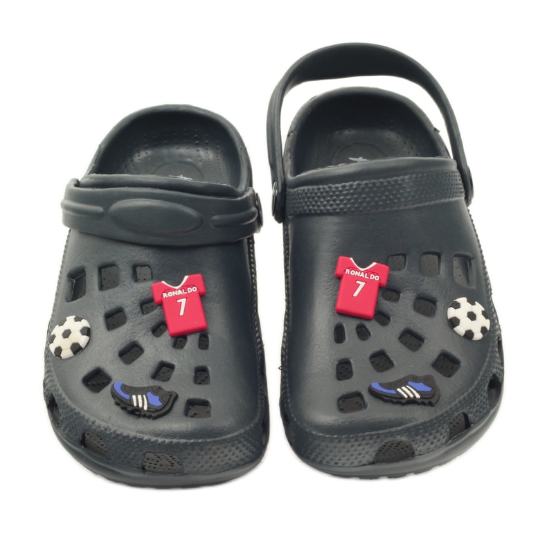 American Club Pantuflas infantiles americanas kroks de Ronaldo multicolor 3