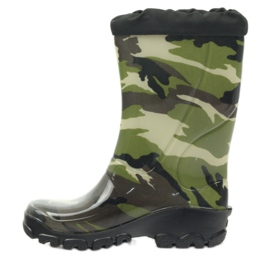 Chanclas de camuflaje con iones de plata Ren But negro marrón verde 2