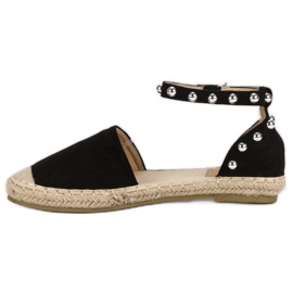 Bestelle Alpargatas negras negro 4