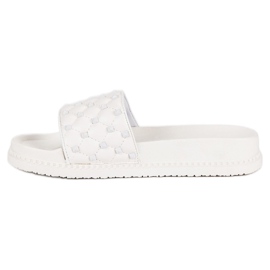 Zapatillas de mujer con estilo blanco 3